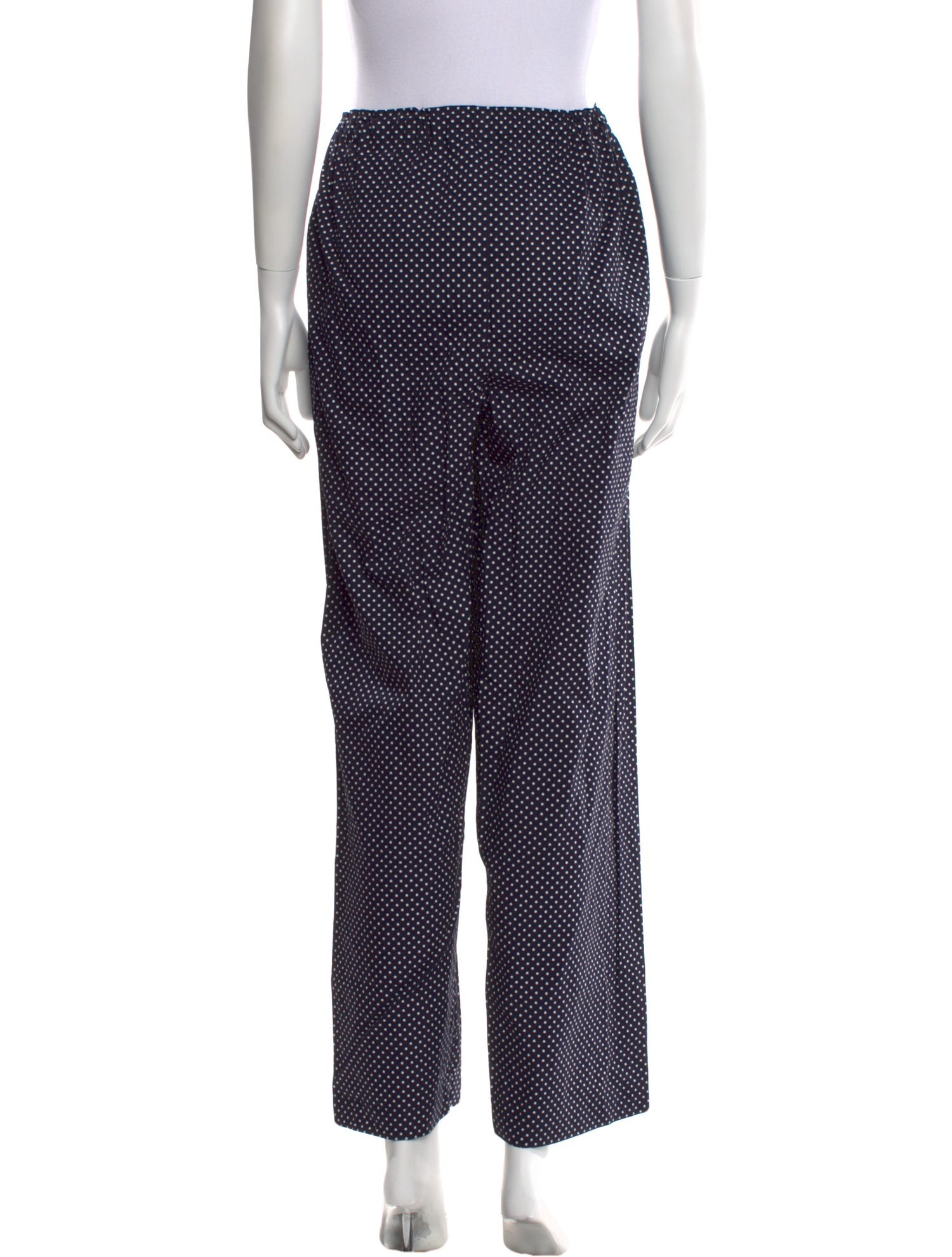 Good Design Shop Comme des Garçons Polka Dot Print Wide Leg Pants